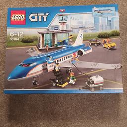 Brand new Lego Airport / Aeroplane 60104.
Box and internal packaging unopened.