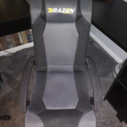Brazen Bluetooth gaming chair
Black/grey in colour
Really good condition