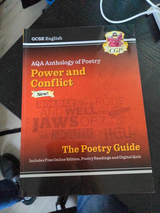 Buy & Sell Greater Manchester Bolton - Photos for GCSE poetry power and conflict guide