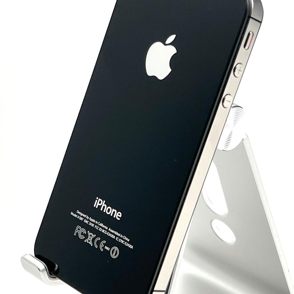 Hallo!
Ich verkaufe hier mein Apple iPhone 4S mit 32GB Speicher in der Farbe Schwarz.
Das iPhone befindet sich in einem optisch gutem Zustand.
Gebrauchsspuren (leichte minimale Oberflächenkratzer auf dem Display sind vorhanden).
Die Rückseite und der Rahmen haben nahezu fast keine Gebrauchsspuren.
Der Akku wurde getestet und hat noch eine maximale Kapazität von 90% und gerade einmal 97 Ladezyklen.
Technisch voll funktionsfähig.
Aktuelle iOS 9.3.6 ist schon vorinstalliert.
Das iPhone ist Simlock u. iCloud frei, wurde von der iCloud abgemeldet u. auf Werkseinstellungen zurückgesetzt.
Verkauft wird nur das iPhone, OVP und Zubehör ist NICHT vorhanden.

Bei Fragen oder Interesse können Sie mich gerne anschreiben.

- Bezahlung: Paypal oder Überweisung
- Versand möglich (Käufer zahlt die Versandkosten)

Versand per DHL Paket für 6,99€ (versichert und mit Sendungsnummer).

Da Privatverkauf keinerlei Garantie oder Rücknahme.