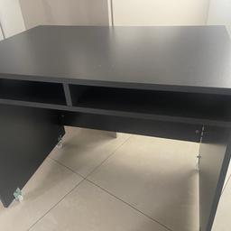 Desk for sale 
Dimensions:
83.5cm wide
70cm high
57cm depth 
On castors 
Great condition 
From a smoke free, pet free, immaculate home.