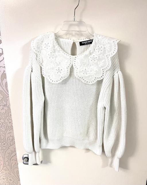 Buy & Sell West London West Kensington - West London - Photos for Fashion Union Chunky Knit Collared Jumper