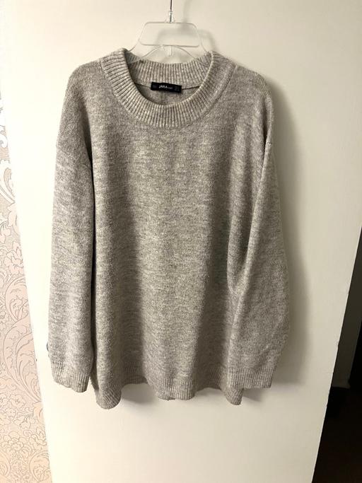 Buy & Sell South West London West Brompton - South West London - Photos for ZARA Knit Oversized Wool Blend Jumper