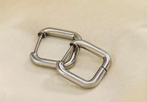Buy & Sell Healey Rochdale - Photos for ladies square hoops. sterling silver