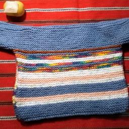 Hand knitted baby woolen top #2

Newly made suitable for newborn. Lovely horizontal bands of coloured pattern.

Local collection preferred or can be posted out at extra costs. Within mainland UK, £2.95, elsewhere please enquire & do my best to let you know as soon as possible.