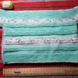 Hand knitted baby woolen top #4

Newly made suitable for newborn. Lovely horizontal bands of coloured pattern.

Local collection preferred or can be posted out at extra costs. Within mainland UK, £2.95, elsewhere please enquire & do my best to let you know as soon as possible.