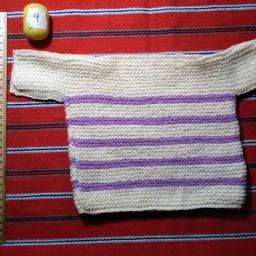 Hand knitted baby woolen jumper #9

Newly made suitable for newborn/ premature as this is super small. Lovely horizontal broad bands of coloured knitting pattern.

Local collection preferred or can be posted out at extra costs. Within mainland UK, £2.95, elsewhere please enquire & do my best to let you know as soon as possible.