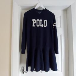 Dress "Polo Ralph Lauren"

Fall II Sweater

Navy Mix Colour

 New With Tags

Actual size: cm and m

Length: 84 cm front

Length: 83 cm back

Length: 61 cm from armpit side

Shoulder width: 36 cm

Length sleeves: 57 cm

Volume hands: 33 cm

Breast volume: 80 cm – 1.00 m

Volume waist: 85 cm – 95 cm

Volume hips: 85 cm – 98 cm

Length: 52 cm before to hips

Length: 30 cm from armpit side before to hips

Size: XL/TG , (16 ) ( UK )

Body: 70 % Wool
 30 % Cotton

Made in China