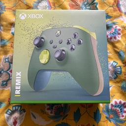 Xbox Wireless Controller – Remix Special Edition
Brand New Boxed unopened with 12 months Microsoft Warranty
Comes with Original Microsoft Battery Pack normally £20 and a 5 meter USB Cable