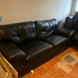 Leather sofa 
Good condition
Collection only