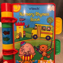 Learning nursery rhymes toy. Excellent condition.