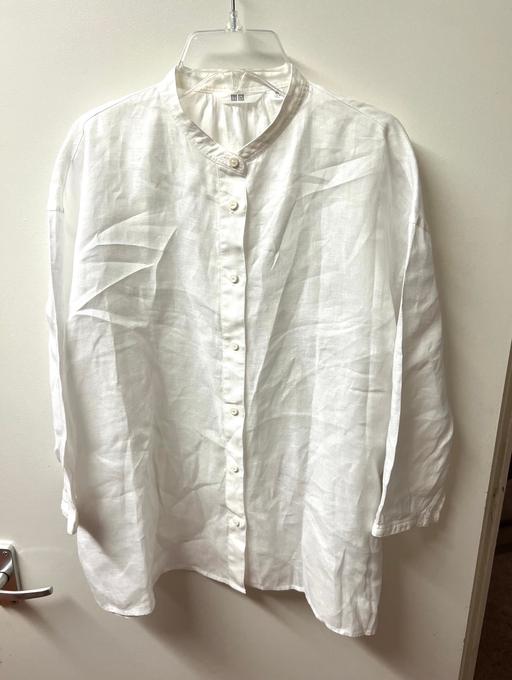 Buy & Sell South West London West Brompton - South West London - Photos for Uniqlo Linen Blouse Shirt Size Small