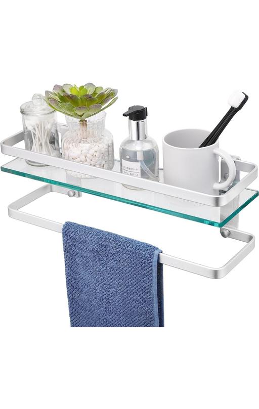 Buy & Sell Healey Rochdale - Photos for KES Bathroom Glass Shelf with Aluminum Towel