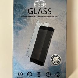 EIGER Huawei P10 Lite Premium Tempered Glass Screen Protector (Japanese Asahi Glass, Case-Compatible), 9H Hardness, 0.33 mm with Cleaning