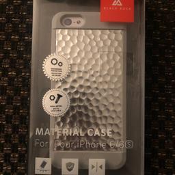 Brand new, new been opened Silver Black Rock iPhone 6/ 6s case.

Hammered skin design. Very strong and drop tested.

Collection from Bradford, West Yorkshire. Am happy to post out via Royal Mail Signed for delivery if P&P is paid for (approx. £4 - £5.50)