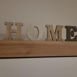 Home Buchstaben aus Holz zur Deko