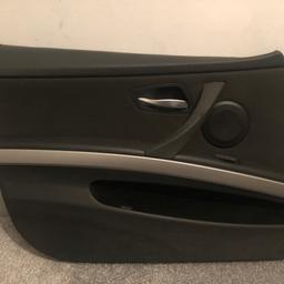 BMW 3 Series E90 E91 Black Door Card Front Left Passenger Side - great condition.

Collection only from Bradford, West Yorkshire.
