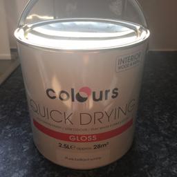 Paint left over never opened can't return