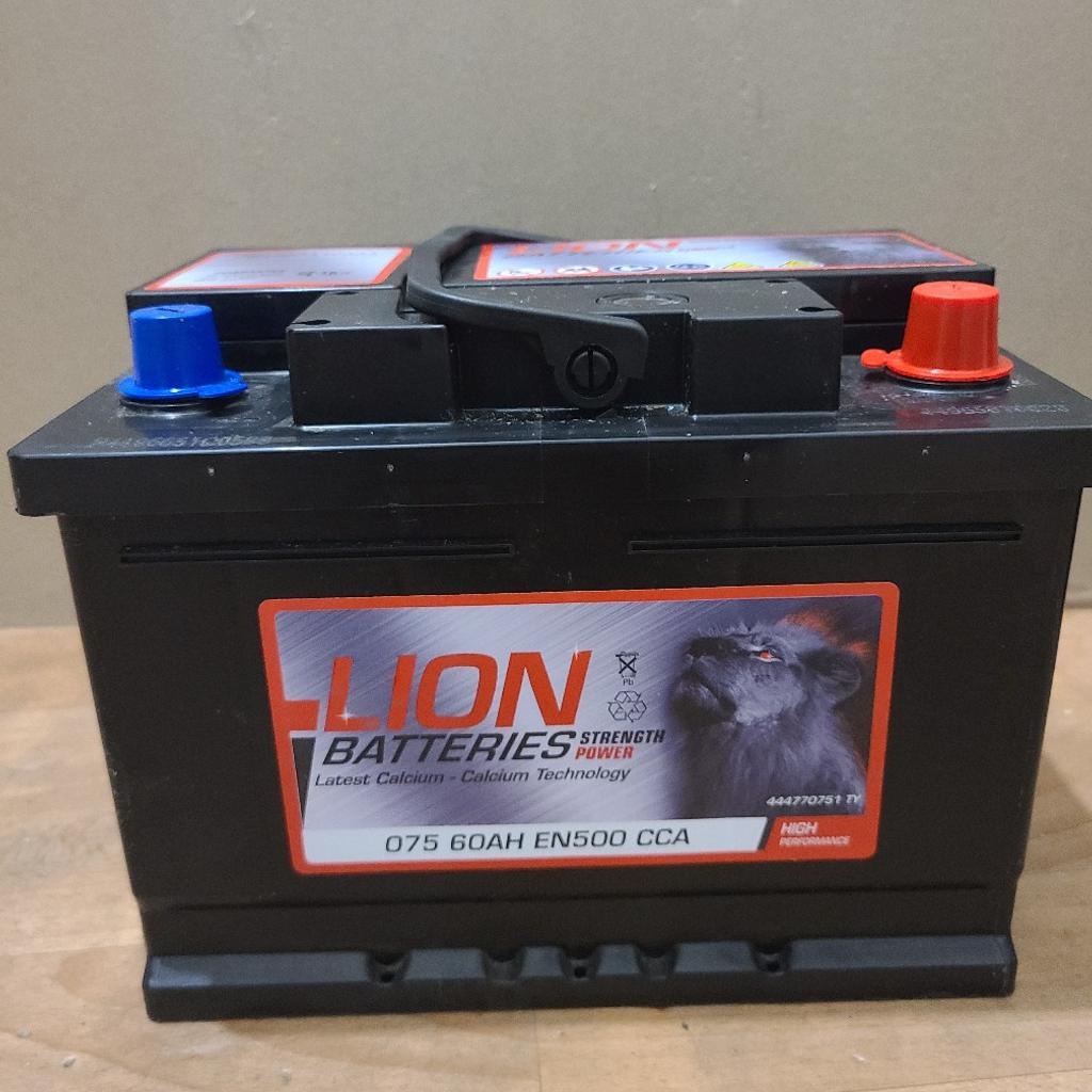 12V 075 CAR BATTERY 60AH 500A HEAVY DUTY SEALED - NEW

DIMENSIONS

242MM × 175MM x 175MM approx

Brought new from Euro Car Parts.
Use only once to jump start a dead battery on a Ford Fiesta.

Collect from Walsall WS3