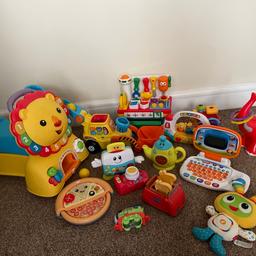 Toy bundle as shown in photo includes Vtech fisher price peppa pig elc all in good condition