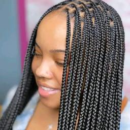 We are extending our services to you!!!
All London areas and surrounding locations get ready to take advantage of this privilege
Knotless Braids, Cornrows, Crochet Braids for both adults and kids.
Very clean, neat yet very affordable to suit your budget. We understand how tight budget can be. Contact 07721839107
Prices will range from as low as £25 -£50 for kids and £40 - £150 for adults depending on the style, size, and length. Thank you 😊