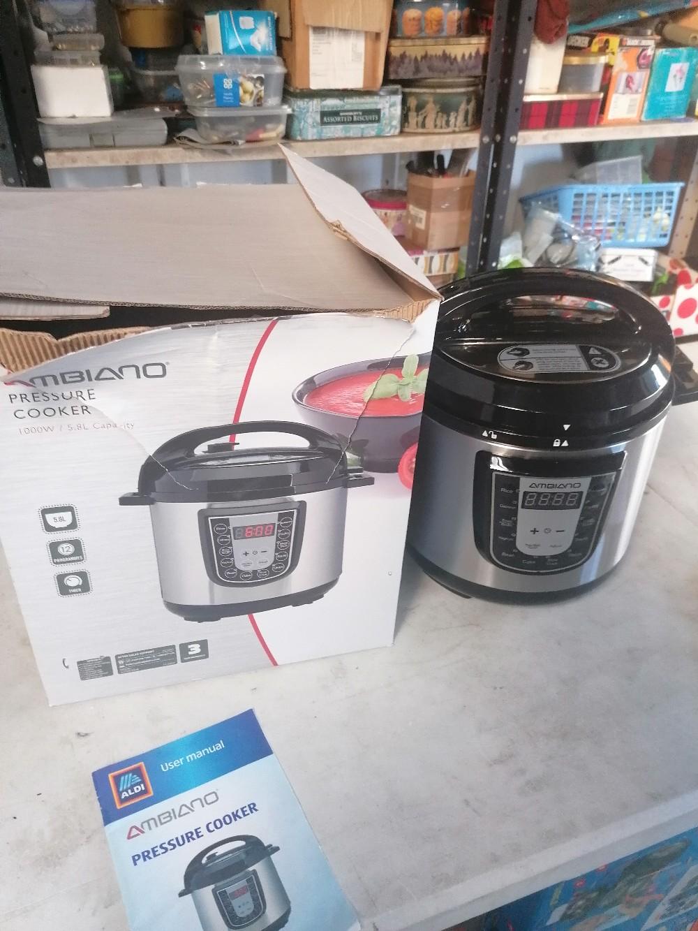 Aldi Ambiano Pressure Cooker in WN3 Wigan für 15,00 £ zum Verkauf