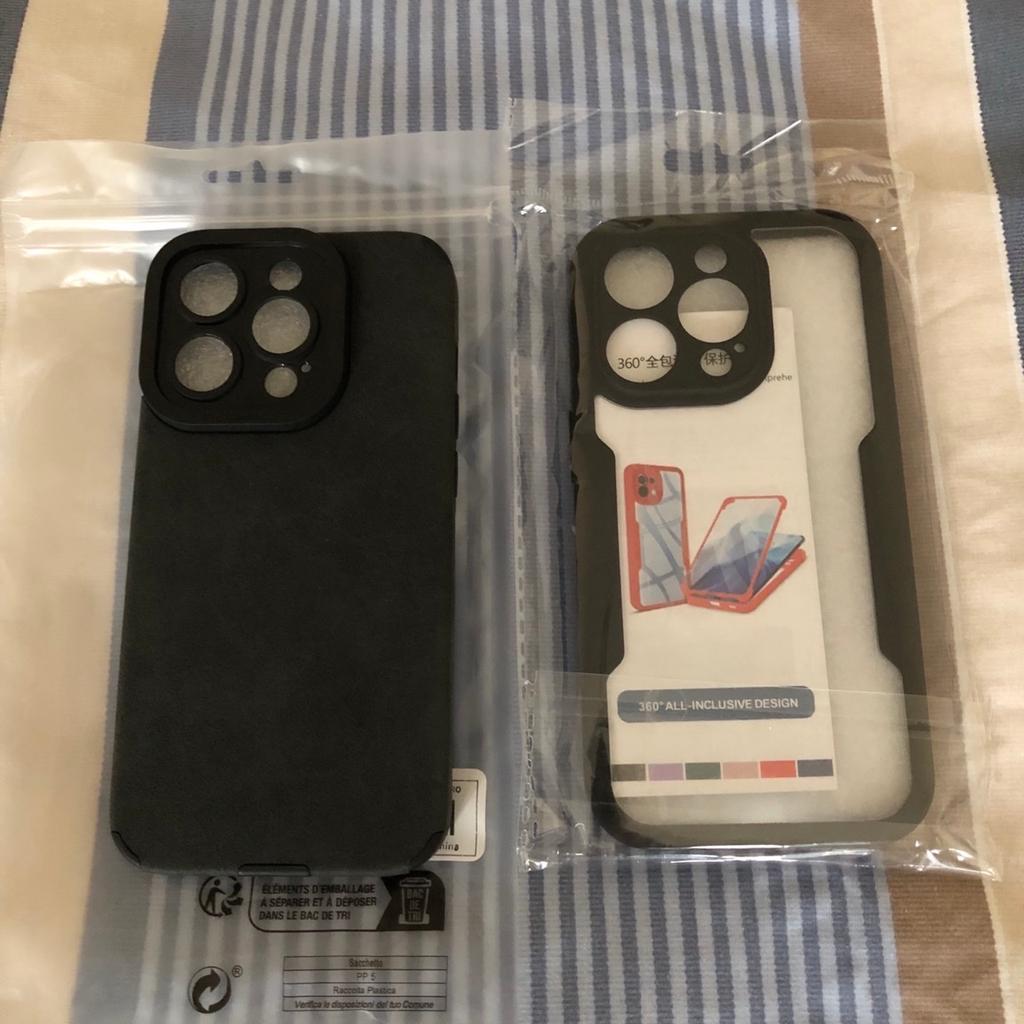 2 different types of Phone Cases for iPhone 14 Pro Brand New £4 Each.