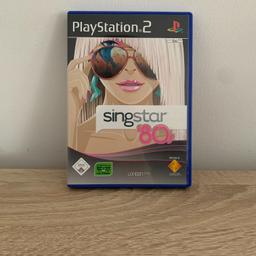 Ich verkaufe das PlayStation 2 Spiel SingStar 80s.
Das Spiel ist voll funktionsfähig, ohne Kratzern, und mit Beschreibung.