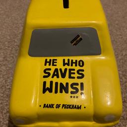 Only Fools & Horses Robin Reliant ‘piggy bank’ savings jar.
Brand new. Unwanted gift. Hubby got rid of original box. I will box it up before buyer collects.
Collection only from M30 area of Manchester, about 5 minutes drive from the Trafford Centre.