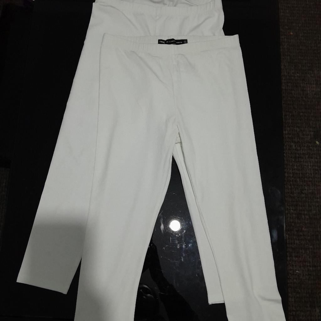 2x next womens white 3/4 length leggings

size 8

brand new without tag

available in size 10 too

collection welcome from Erdington b23