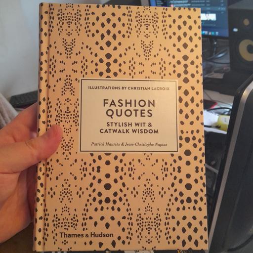 Buy & Sell Greater Manchester Tameside - Photos for Fashion Quotes: Stylish/Catwalk Wisdom Book