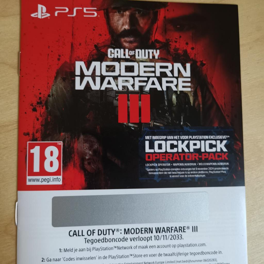 Call of Duty Modern Warfare III PS5 Key in 22763 Hamburg für € 60,00 zum Verkauf Shpock AT