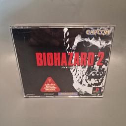 Verkaufe das japanische Resident Evil Biohazard 2. Den Zustand könnt ihr den Bildern entnehmen. Das Spiel ist komplett und funktioniert einwandfrei. Bei Fragen einfach ne Nachricht an mich. Viel Spaß beim schauen:)