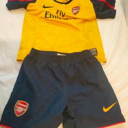 Used Arsenal child football kits l. See pictures for more details. it's worn but still has life
collection from Camden or can post with buyer experience