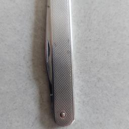 Vintage hallmarked silver penknife. Lovely condition. Postage extra on any offer