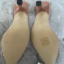 Nude and black pair of sandals both brand new never used £40 both pairs no offers