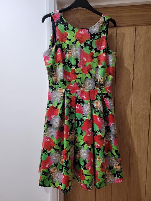 Buy & Sell Leicestershire North West Leicestershire - Photos for Mylene Kass floral vintage style dress 