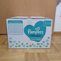 Wir verkaufen eine ungeöffnete Windelbox von Pampers Harmony Größe 1. ( 180 Stück)
Unser Baby braucht schon die Größeren und wir haben zu viel gekauft ☺️