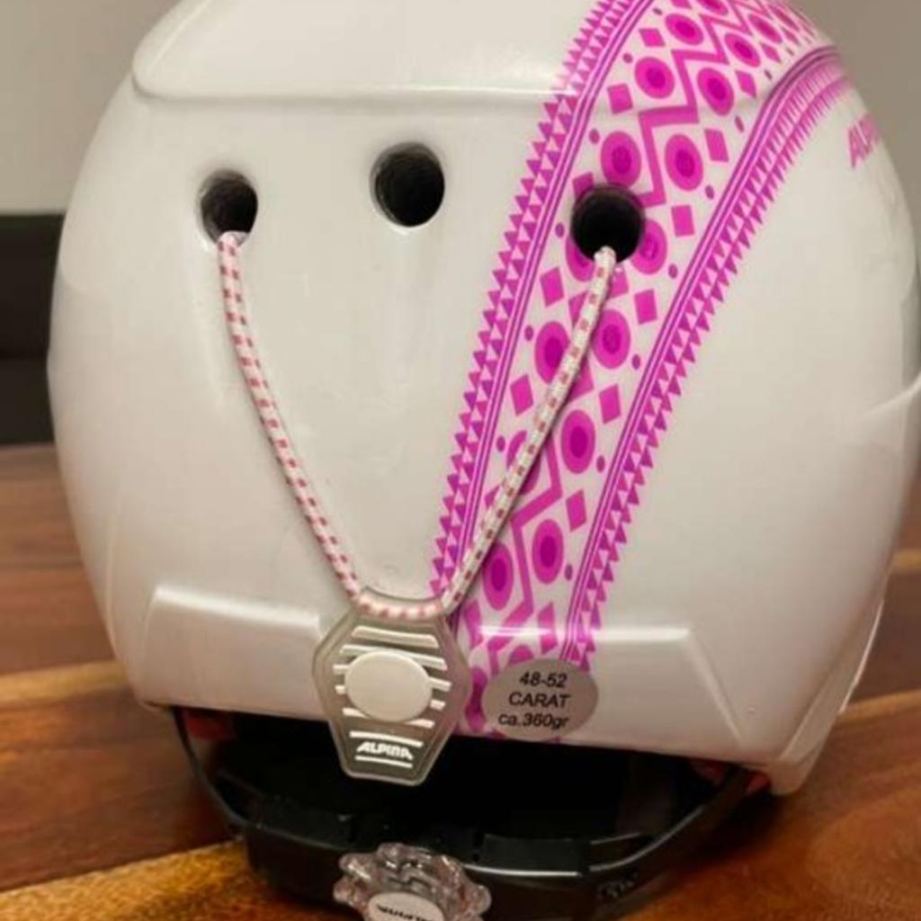 Alpina Ski Helm
Unfallfrei/Sturzfrei
Leichte Gebrauchsspuren
Funktioniert einwandfrei
Größe 48-52
Weiß-Pink

Versand gegen Aufpreis