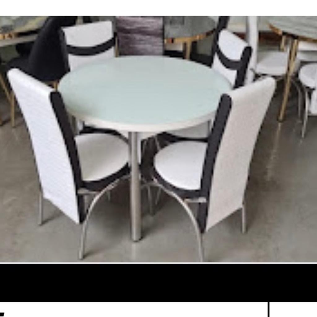 brand new Areo round table with 4 chairs
£299