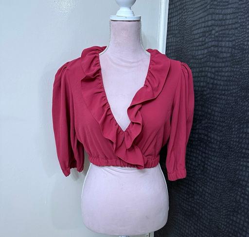 Buy & Sell South West London Earlsfield - South West London - Photos for Cropped ruffle blouse