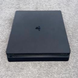 PS4 slim with 1 controller and box
1TB storage
Fantastic clean condition no scratches or marks