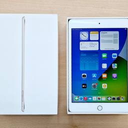 Verkaufe mein iPad Mini 4 Generation (Celluar) (Touch ID funktion)

-》Das Gerät ist wie abgebildet befindet sich in einem neuwertigen zustand und fünktioniert einwandfrei wie am ersten Tag. 

-》Dabei sind das iPad  16 gb , Ladegerät (Netzteil & Ladekabel).

Da es einen Privat verkauf handelt, sind die Leistungen wie Gewährleistung, Garantie und Rücknahme aus geschlossen