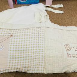 For sale is a beige / cream cot bumper (I have two for sale if you want more than one)