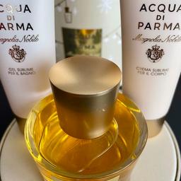 Acqua di Parma Magnolia Set (EdP 100ml + BC 75ml + SG 75ml)
NEU! Originalpreis 175€