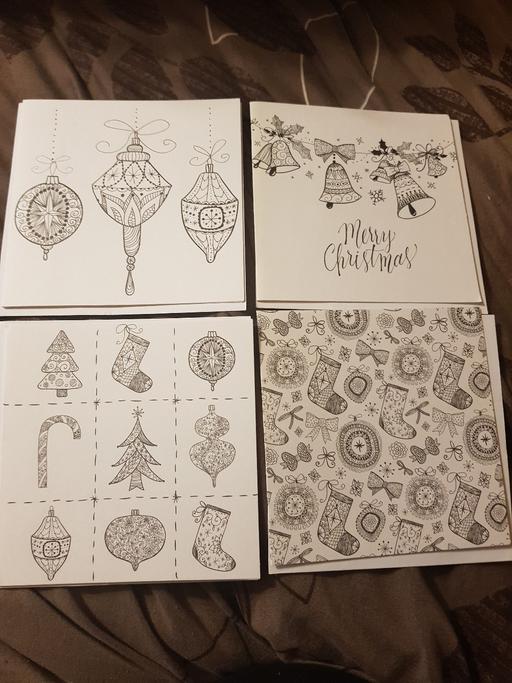 Classes West Midlands Birmingham - Photos for Colour your own christmas cards #5