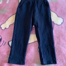 Boys black trousers, size:5-6years