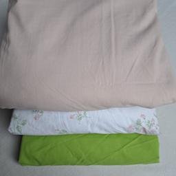 3 Kingsize bed base covers. Used, however, they are in good condition. Different colours and patterns can be seen in photos. You could arrange In-Post delivery as an option.