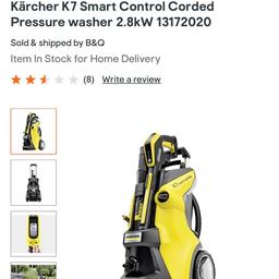 Kärcher K7 Smart Control Corded Pressure washer 2.8kW 13172020
