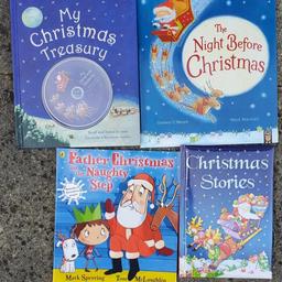 4 Christmas books 1 has a cd story aswell